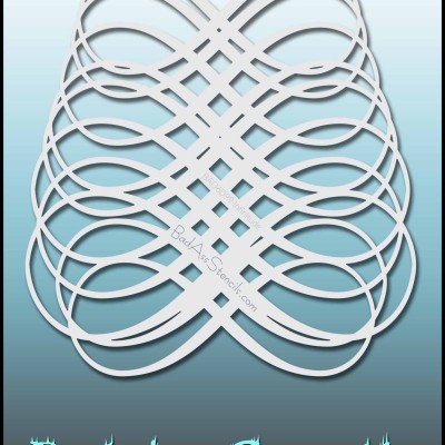 Full Size Bad Ass Stencil 6099